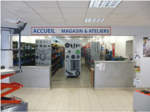 magasin de pièces détachées et SAV